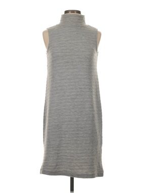 French Connection Gray Sleeveless Mock Neck Dress- Size 2 (NWT)